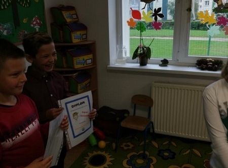 Dzień Chłopaka w klasie drugiej w Brzeźnie