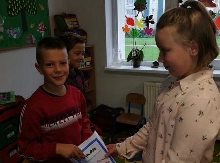 Dzień Chłopaka w klasie drugiej w Brzeźnie