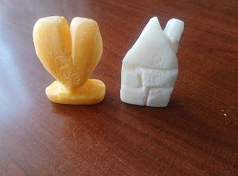 Spotkanie ze sztuką - rzeźby  i martwa natura  uczniów klasy III