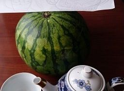 Spotkanie ze sztuką - rzeźby  i martwa natura  uczniów klasy III