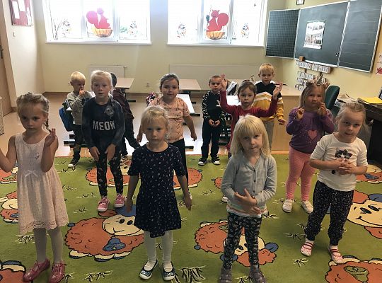 "Witamy w przedszkolu".