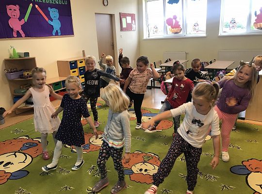 "Witamy w przedszkolu".