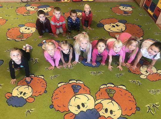 "Witamy w przedszkolu".