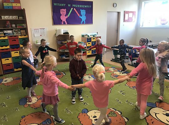 "Witamy w przedszkolu".