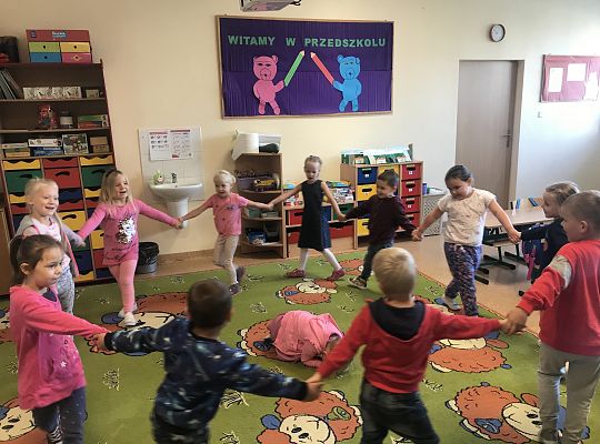"Witamy w przedszkolu".