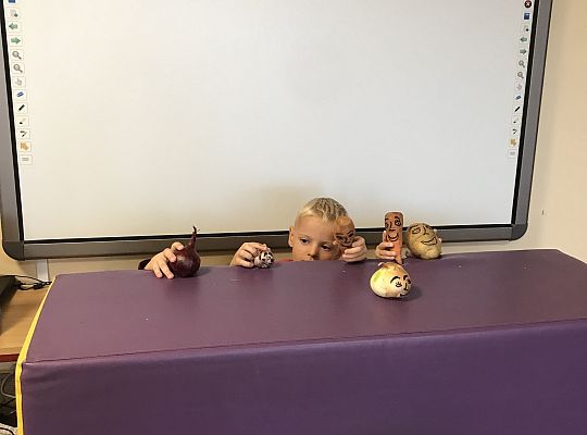 "W jesiennym ogrodzie" - teatrzyk.