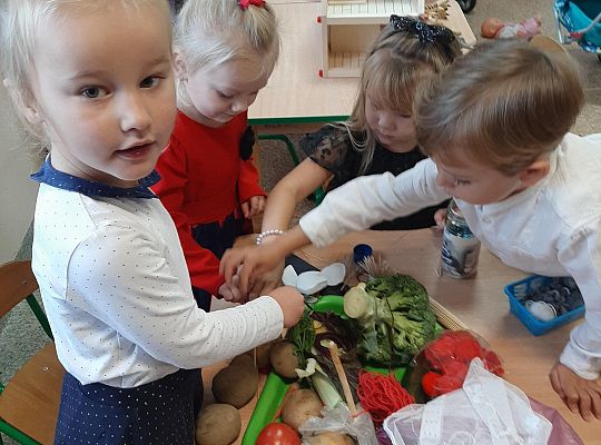 Robimy kukiełki z warzyw.