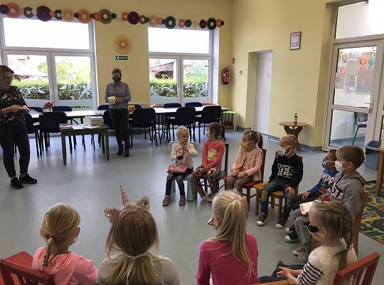 Mała Książka Wielki Człowiek - wizyta w bibliotece.