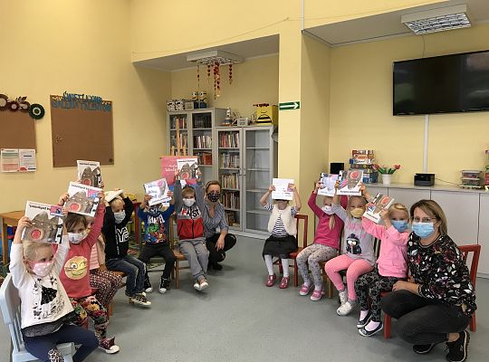 Mała Książka Wielki Człowiek - wizyta w bibliotece.