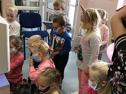 Mała Książka Wielki Człowiek - wizyta w bibliotece.