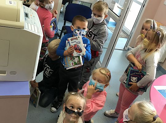 Mała Książka Wielki Człowiek - wizyta w bibliotece.