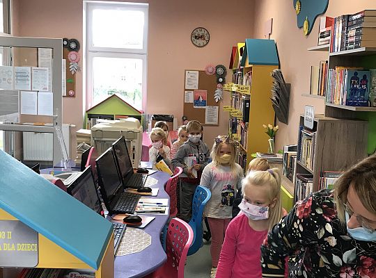 Mała Książka Wielki Człowiek - wizyta w bibliotece.