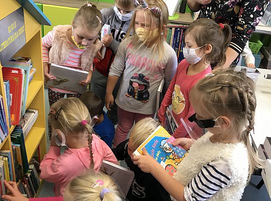 Mała Książka Wielki Człowiek - wizyta w bibliotece.