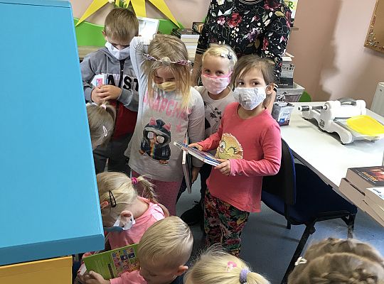 Mała Książka Wielki Człowiek - wizyta w bibliotece.