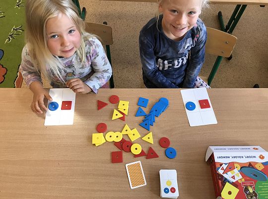 Podczas zabaw dowolnych.