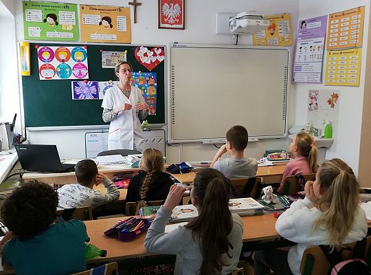 Spotkanie z panią pielęgniarką