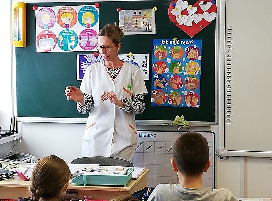 Spotkanie z panią pielęgniarką