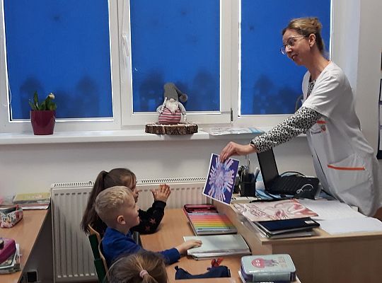 Spotkanie z panią pielęgniarką