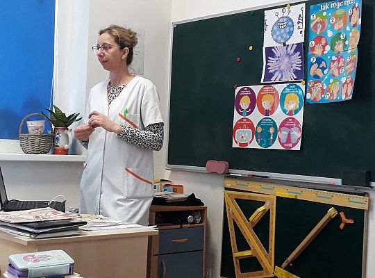 Spotkanie z panią pielęgniarką