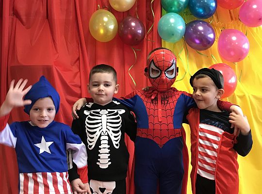 Bal karnawałowy - zdjęcia indywidualne.