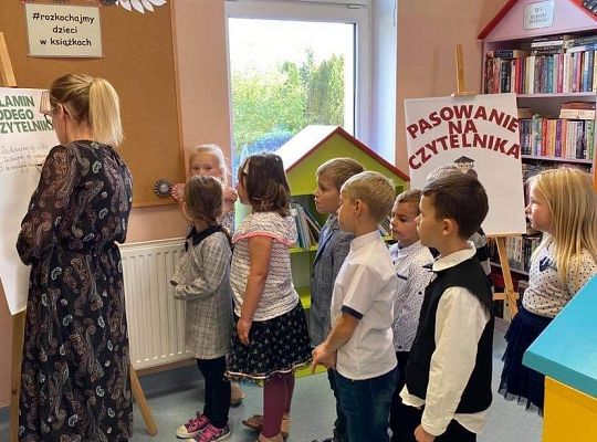 Pasowanie na czytelnika