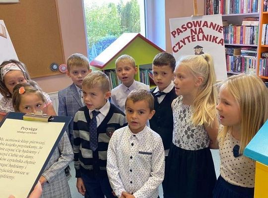 Pasowanie na czytelnika