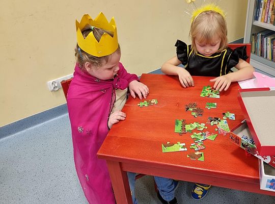 Dzień postaci  z bajek w Punkcie Przedszkolnym w Brzeźnie