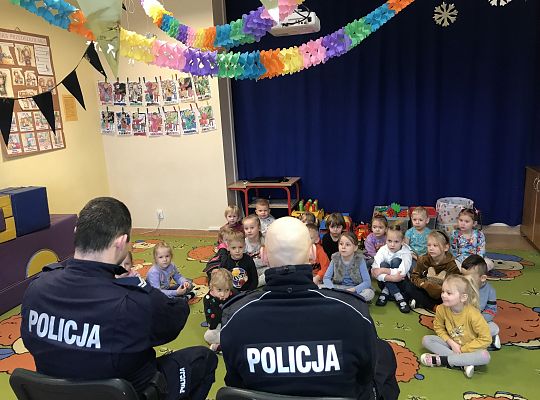 Bezpieczne ferie-spotkanie z policjantem