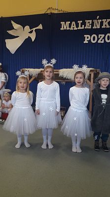 Taniec małych śnieżynek