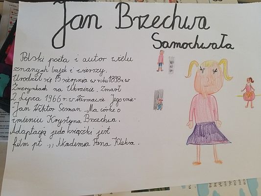 Realizacja projektu CZYTAM Z KLASĄ  LEKTURKI SPOD CHMURKI