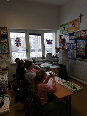 Spotkanie z panią pielęgniarką